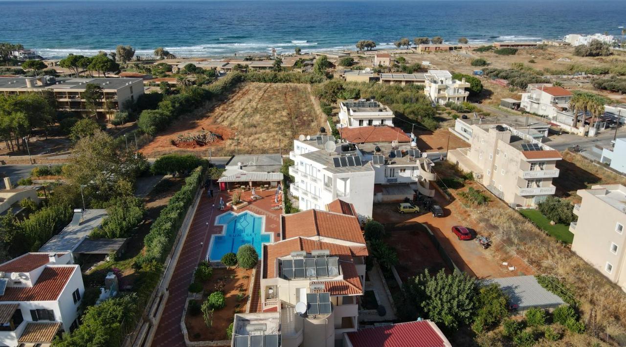 SUNSET studios&apts Malia Exterior foto