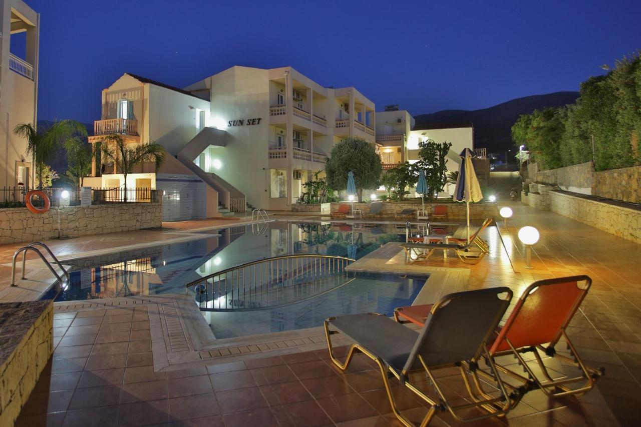 SUNSET studios&apts Malia Exterior foto